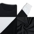 thumbnail image 6 of TEMOFON Long Sleeve Shirts for Women Fashion Dressy Casual Fall Crewneck Sweatshirt Loose Fitting Tops Side Split Shirt Black Pullover, 6 of 6
