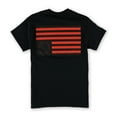 thumbnail image 2 of Black Scale Mens The Script Logo X Rebel Flag Graphic T-Shirt, Black, Small, 2 of 2