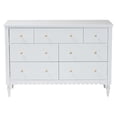 thumbnail image 4 of Baxton Studio Roni Modern Dresser, 7-Drawer, White, 4 of 10
