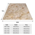 thumbnail image 3 of Balery Tortilla Manta de Felpa Suave y Acogedora – Cobija de Franela Aterciopelada para Cama, Lavable y Cálida para Sofá, Mascotas, Transpirable-40"x30", 3 of 7