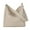 White, variant on Slouchy Leather Hobo Crossbody Shoulder Tote Bag for Women Casual Purse Messenger Bags Travel Work