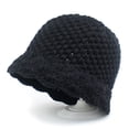 thumbnail image 4 of SikaFu Bucket Hat Ms. Winter Warm Needle Woven Hats Version Of Fashionlays Fast Selling Wool Hat Pot, 4 of 6