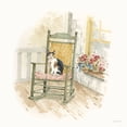 thumbnail image 2 of Audit, Lisa 26x26 Black Ornate Wood Framed with Double Matting Museum Art Print Titled - Countryside XIII, 2 of 4