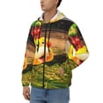 thumbnail image 2 of Lsque Pikmin for Mens Full-zip Hoodie, Zip-up Pullover Hooded Sweatshirt, Kangaroo Pocket Hoodie Ideal for Daily Wear, Travel, and Home-X-Large, 2 of 8