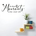 thumbnail image 3 of 1 Sheet in These Moments Wall Stickers Family Lettering Wall Decals Inspirational Saying Stickers, 3 of 9