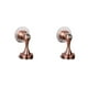 thumbnail image 3 of Speravity Tope de puerta de acero sin clavos, soporte antioxidante silencioso, accesorios para muebles montados en la pared, baño, inodoro, bronce rojo Bronce Rojo Clásico 2piezas Speravity CBP491347, 3 of 6