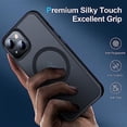 thumbnail image 4 of Entronix Funda Resistente y Magnética Compatible con iPhone 15 Plus: Protección Mate a Prueba de Golpes con Bordes Reforzados, Color Negro, 4 of 7