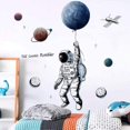 thumbnail image 2 of Wall Sticker Astronaut Wall Stickers Outer Space Planet Decorative Stickers Baby Room Wall Decals Home Decor Wall Decals, 2 of 4