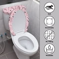 thumbnail image 3 of HELLHERO Toilet Cover Set Dandelion Pattern Pack of 2 Universal for Bathroom Supplies Fits All Toilet Shapes Toilet Lid Cover, 3 of 8