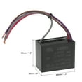 thumbnail image 3 of Uxcell 4/4.5/5uF 250V AC 4 Wires CBB61 Ceiling Fan Capacitors 2 Pack, 3 of 7