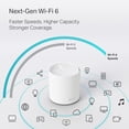 thumbnail image 4 of TP-Link Deco WiFi 6 Mesh WiFi System (Deco X20) - Cubre hasta 2200 pies cuadrados, reemplaza enrutadores y extensores de Internet inalámbricos, 1 paquete, blanco, 4 of 5