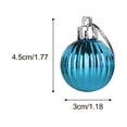 Big Sale Litaoh Household Pendant 24 3Cm Christmas Balls Hangs 24Pcs