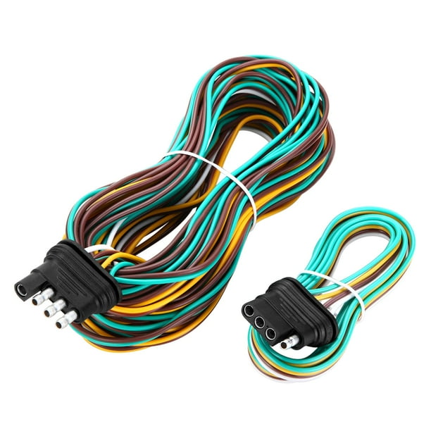 Serlainxin 4 Pin Trailer Wiring, 25ft Trailer Wiring Harness Kit, 18