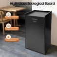 thumbnail image 4 of Miumaeov 40 Gallon Restaurant Trash Can Cabinet, 46" x 22" x 22" Wood Garbage Receptacle Indoor with Tray Holder, Commercial Wooden Trash Cabinet for Office School, 4 of 9