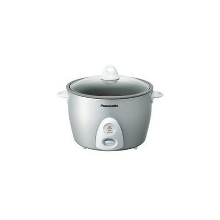 The Panasonic SR-G18FG 10-cup Rice Cooker/Steamer makes cleaning simple with the non-stick coated inner pan. The cooker