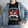 thumbnail image 2 of Celebrating 7 Years Of Love & Marriage Happy Anniversary T-Shirt, 2 of 2