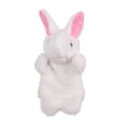 thumbnail image 1 of WORGEOUS 1pc Kid Rabbit Marionetas de mano Dibujos animados Juego de roles Juguetes Marioneta de peluche encantadora, 1 of 7