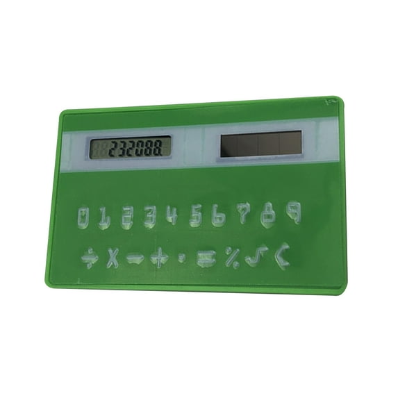 Student Calculator Creative High Accuracy Solar Powered 8-Digit Display Mini Calculator School Supplies