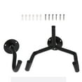 thumbnail image 3 of 2Pcs  Guitar Hanger Safety Hook Black For Guitar, 3 of 9