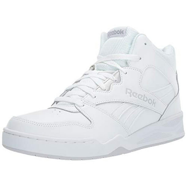 Reebok Men s Bb4500 Hi 2 Sneaker White Light Solid Grey 10.5