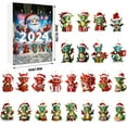Bujeu Christmas Tree Dragon Pendant Advent Calendar 2024 24 Day Acrylic