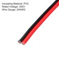 thumbnail image 3 of 24 Gauge 2 Conductor Parallel Wire, 33Ft/10M Long 1.6mm Dia 300V for LED RGB Cable, Internal Wiring, 3 of 6