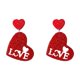 thumbnail image 2 of Pendientes Joy Love, pendientes de moda para San Valentín, pendientes de temperamento, pendientes de moda, pendientes versátiles, diseño elegante, ligeros, plegables, marco de oro de 14k,, 2 of 8