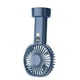 thumbnail image 2 of Ventilador portátil de mano USB recargable con batería de 5 velocidades Mini ventilador de mano silencioso con pantalla de alimentación azul oscuro, 2 of 10