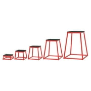 Champion Sports Welded Steel Plyo Box Set of 5
