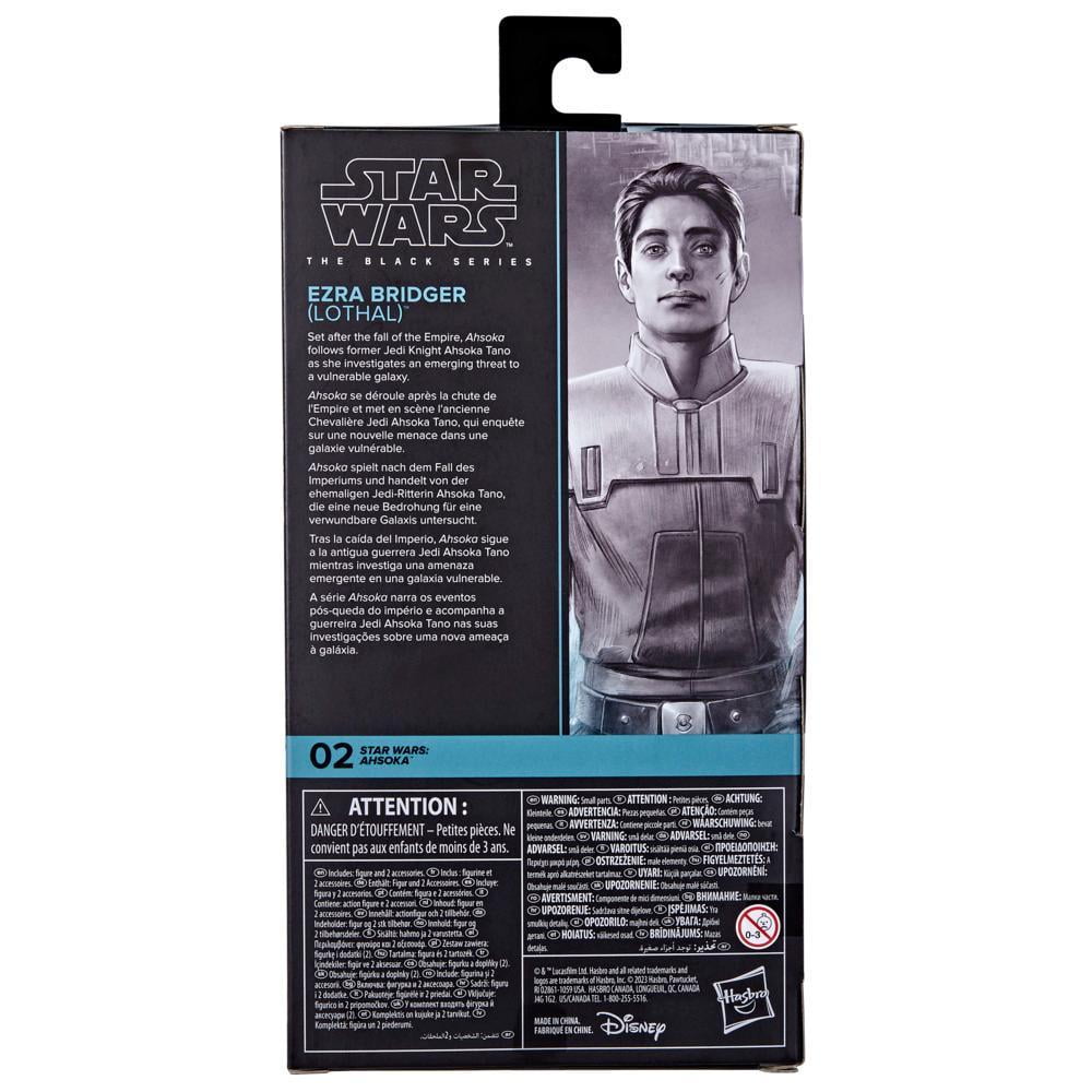 Star Wars The Black Series Disney+ Ahsoka TV 6 Inch Action Figure Box Art (2023 Wave 2B) - Ezra Bridger (Lothal) #02