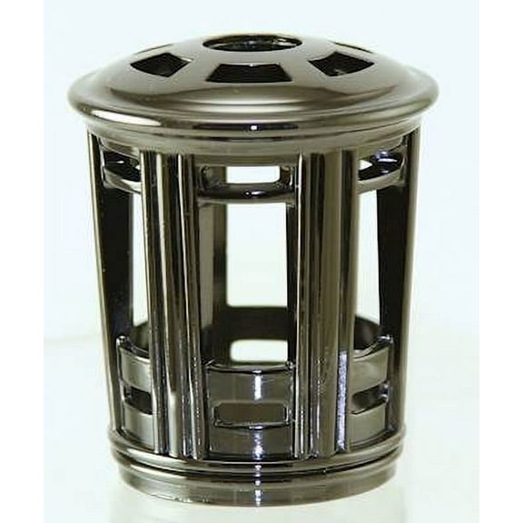 Open Style Antique Silver Regular Size - Replacement Decorative Shade for Fragrance Lamps