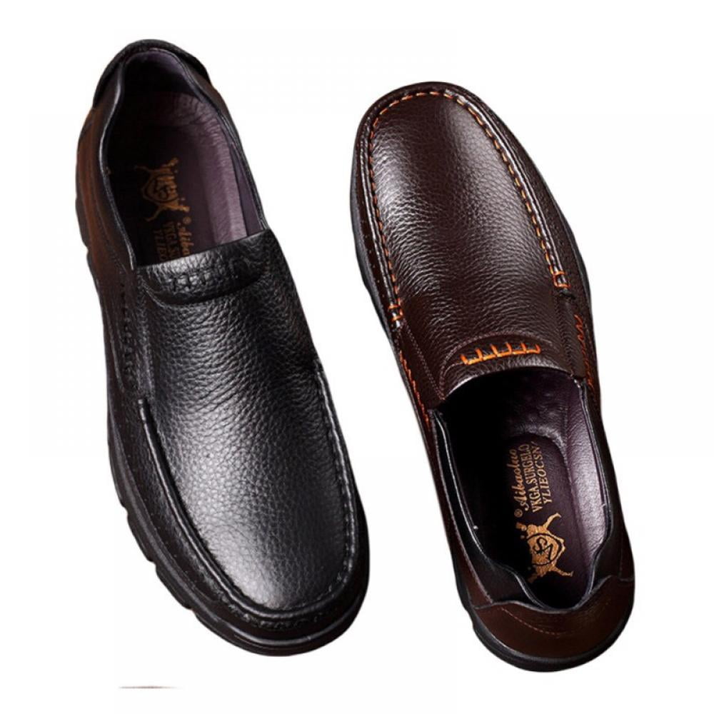 2022 Mens Genuine Leather Driving Shoes Fashion Designer Party Dress Shoes  Male Brand Mocassin Casual Breathable Loafers Size 38 44 From Mjsx, $85.13