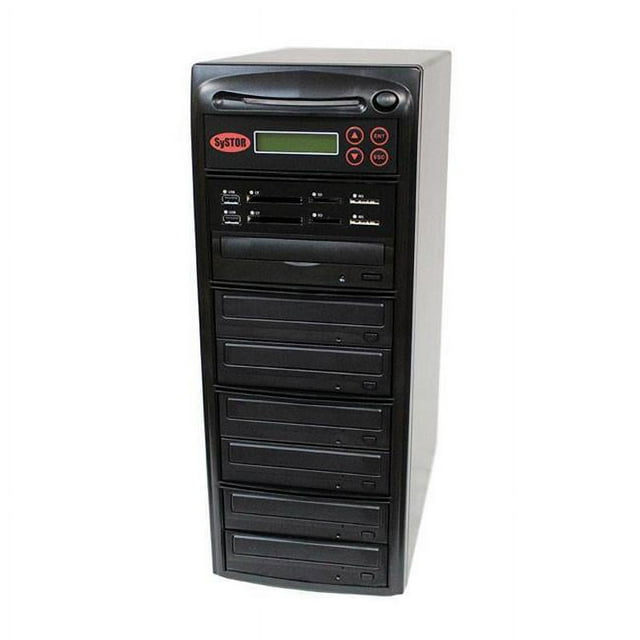 PMBC-P-06 Systor Centre Multimédia 1-6 avec USB SD & CF & Duplicateur de Disque