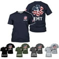 thumbnail image 2 of Personalized EMT Shirt, EMS Shirt, Customized EMS Shirts,EMT Paramedic Uniform Emergency Medical Technician Shirts (Black, 3XL), 2 of 8