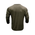 thumbnail image 4 of TRKIYQC Camiseta para Hombre, Manga Larga con Cuello Henley y Cierre con Botones, Tops de Otoño Ajustados, Ropa de Calle para Diario Informal TRKIYQC moda, 4 of 7