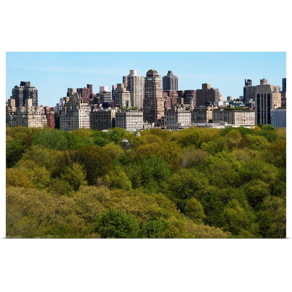 Great BIG Canvas | Rolled Erin Berzel Poster Print entitled Central Park II