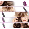 thumbnail image 3 of Cepillo secador de pelo 5 en 1, kit de peinado con alisado iónico negativo y cabezales desmontables., 3 of 5