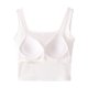thumbnail image 5 of Chaleco sin mangas ajustado con espalda de belleza y almohadilla para el pecho Copa de una pieza Sling short bottoming ombligo prenda exterior que combina con todo, 5 of 5