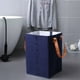 thumbnail image 5 of Cestas de lavandería Bolsa de lavandería Cesto de ropa plegable Cesta de almacenamiento plegable Artículos diversos portátiles Juguetes Ropa Organización y almacenamiento Liquidación, 5 of 8