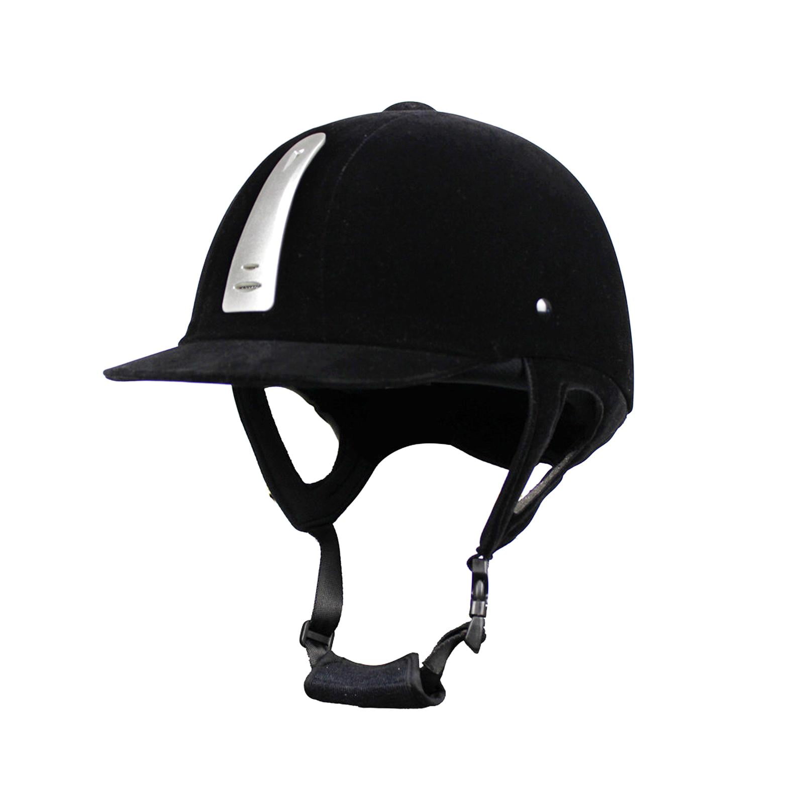 Wswqop Men Women Equestrian Hat Equestrian Equipment Comfortable Outdoor Sports Hat Cap M