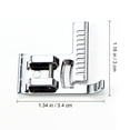 thumbnail image 2 of EXHUMKY Presser Foot Para Máquina De Coser Con Guía Para Costuras Rectas Y Curvas Color Plata, 2 of 8