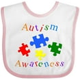 thumbnail image 3 of Inktastic Autism Awareness-puzzle Boys or Girls Baby Bib, 3 of 4