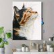 thumbnail image 4 of Qisvanset Norwegian Forest Cat Portrait Canvas Print 12x16 Inch Cafe Art, 4 of 8