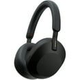 thumbnail image 3 of Sony WH-1000XM5 Wireless Industry Leading Noise Canceling Headphones, Black Bundle with Deco Gear Pro Audio Headphone Stand - Matte Black + 6 x 6 inch Microfiber Cleaning Cloth, 3 of 12
