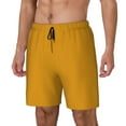 thumbnail image 2 of Daiia Goldenrod Mens Swim Trunks Swim Shorts Quick Dry Swim Shorts with Mesh Lining Pockets-Medium, 2 of 9
