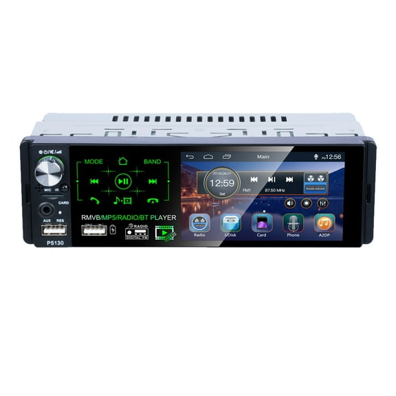 YFJQTZX 4.1 Inch MP5 Player Touch Capacitive Screen Professional Car Mp5 Player Black