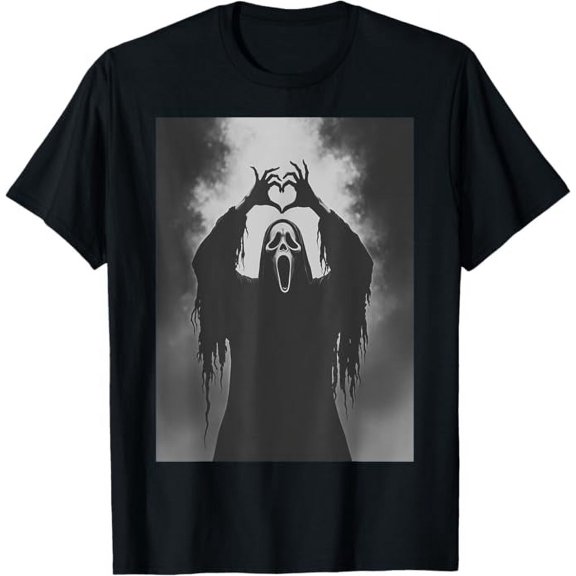 Scary Face Horror Poster Shirt, Halloween Shirt, Spooky Halloween T-Shirt