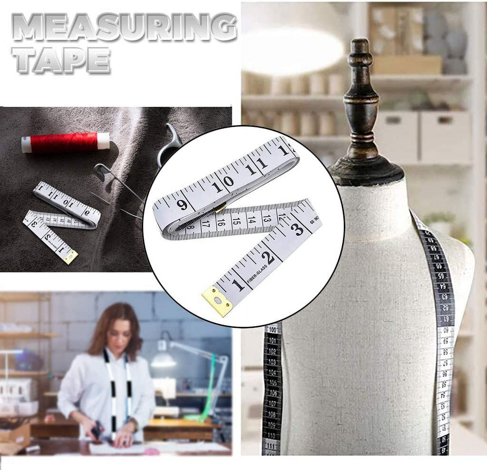 Concentrated Seamstress Putting Textile Table Measuring Tape Creation  Clothes Atelier Stock Photo by ©amixstudio 201120288