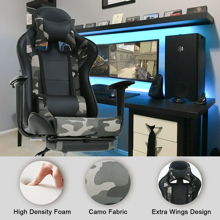 Video Game Chair Cool Comfortable Office Ergonomic Desk Xbox PS4 PC Computer