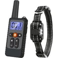 thumbnail image 1 of Collar antiladridos recargable con control remoto y 3 modos de entrenamiento — Collar de adiestramiento impermeable para perros grandes, medianos y pequeños, con sonido, vibración, 1 of 7